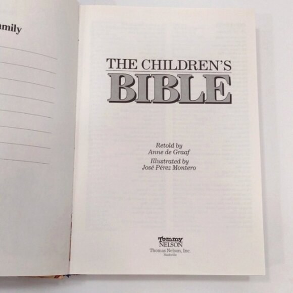 Hardcover Book The Children's Bible Story Book Retold by Anne de Graaf - Picture 4 of 10